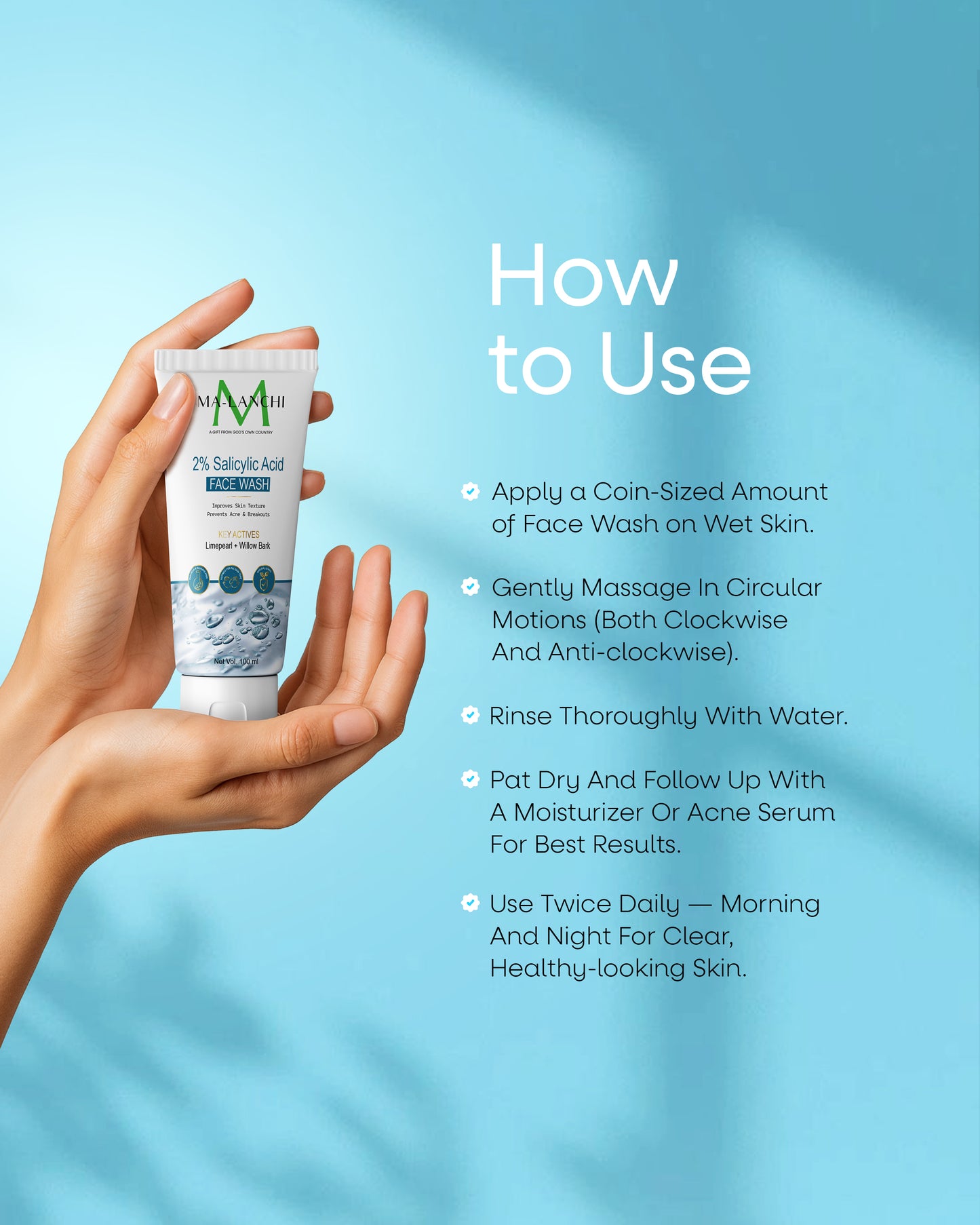 MALANCHI 2% SALICYLIC ACID FACEWASH