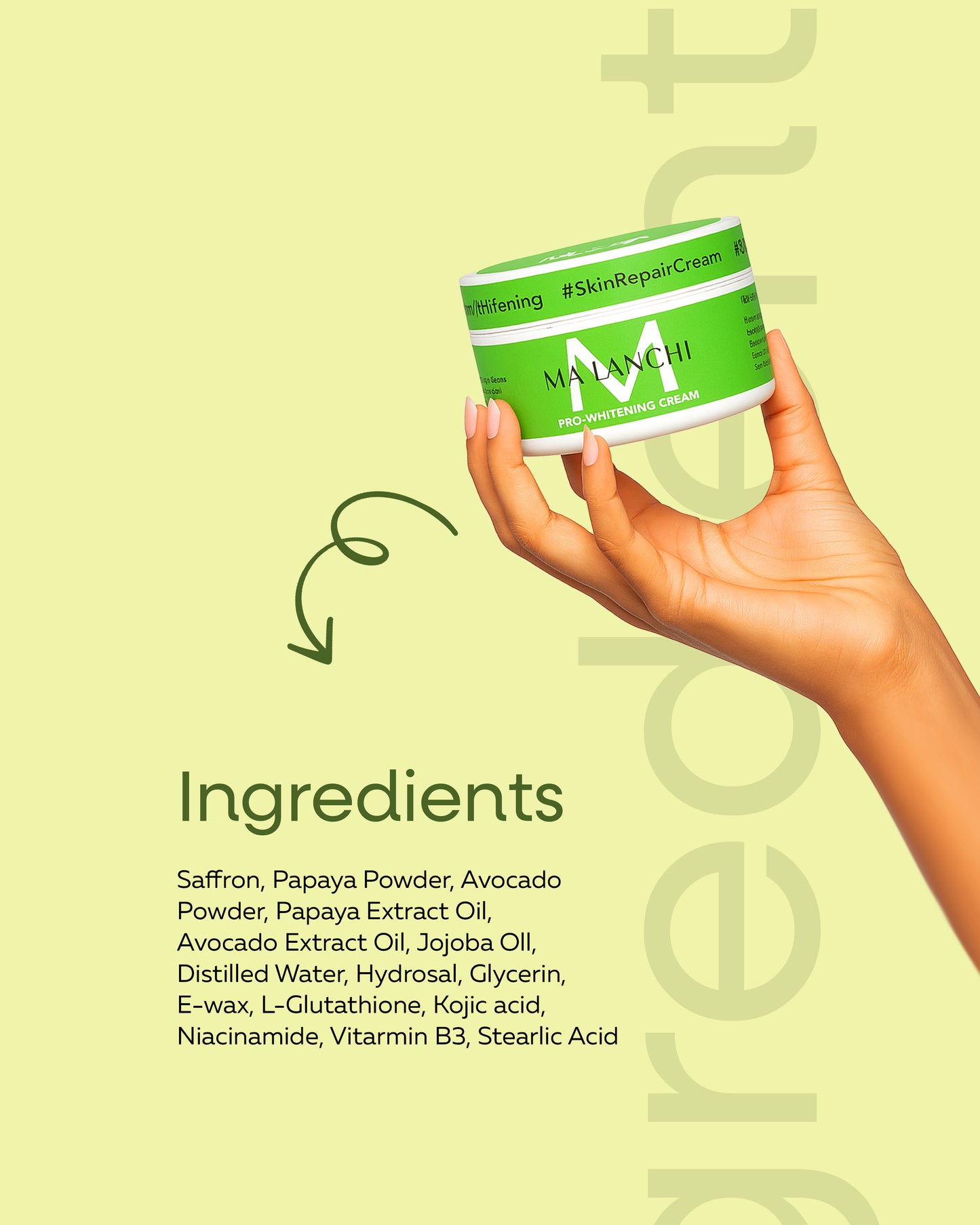 Malanchi Re-pairing & Whitening Cream